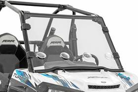 98241810 Rough Country Full Windshield Vented Scratch Resistant Polaris Rzr Xp 1000