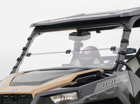 122168 Scm Polaris General 1000 Scratch Resistant Folding Windshield