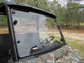 50-25003 Seizmik Versa-fold Hard Coated Polycarbonate Windshield