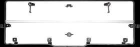 Seizmik 840109237026 Folding Windshield - Rear Polaris 50-32001kit