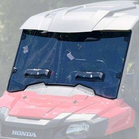 Seizmik 840109292063 Utv Toolless Vented Scratch Resist Windshield Honda Pioneer 700 2014-25