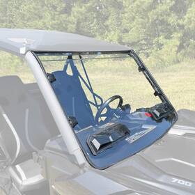 Seizmik 840109298102 Utv Toolless Vented Scratch Resist Windshield Can-am Maverick Trail