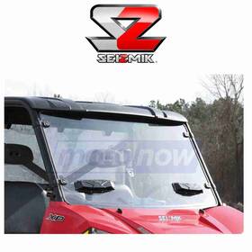 0ejs Seizmik Mn/0ejs Vented Windshield For 2017-2019 Polaris Ranger Crew Xp 900 - Sb