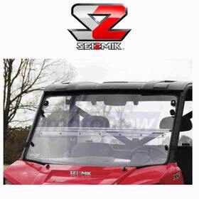 1870 Seizmik Mn/1870 Versa-fold Polycarbonate Windshield For 2012-2014 Polaris Ranger Nd