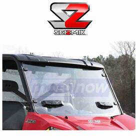 5pem Seizmik Mn/5pem Vented Windshield For 2015-2018 Polaris Rzr S 900 Eps - Fc