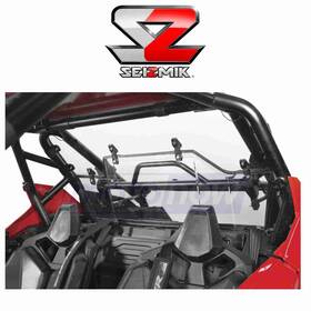 Avd9 Seizmik Mn/avd9 Hard Coated Rear Polycarbonate Windshield For 2020 Polaris Rzr Pro Im