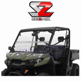 B7k4 Seizmik Mn/b7k4 Versa-fold Hard-coated Polycarbonate Windshields For 2016-2019 Dh