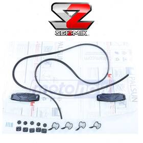 Rkt0 Seizmik Mn/rkt0 Vented Windshield For 2017-2019 Polaris Ranger Crew Xp 900 Eps - Tt