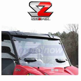 Xtt0 Seizmik Mn/xtt0 Vented Windshield For 2017-2018 Polaris Rzr 900 Eps - Oz