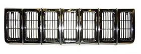 085-99-2 Sherman Parts - Grille Chrome For Jeep Grand Cherokee 1996-1998 085-99-2 Sherman Parts - Grille Chrome For Jeep Grand Cherokee 1996-1998