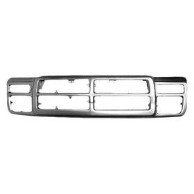 Sherman Parts 327-98-3 Grille Frame Chrome Black For Dodge 83506568ab