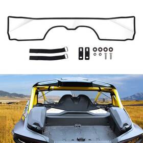 Bas-cz800014 Shinjew Rear Dustproof Full Windshield Compatible With Can-am Maverick R 2024 2025