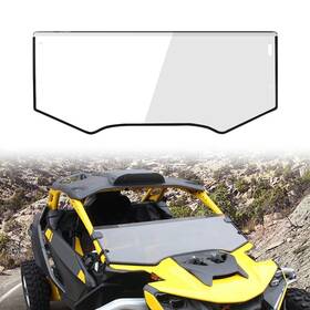 Bas-cz800020 Shinjew Front Clear Half Windshield Windscreen Window For Can Am Maverick R/ R X/ X Rs