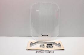 Bullet-18 Slip Streames 56-6591 Clear 18 Inch Windshield Assembly Nos