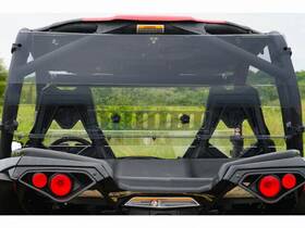 63-1175 Spike Can-am Commander/maverick Rear Windshield With Sliding Vent By