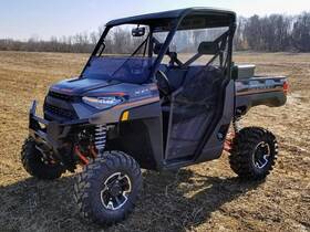 63-1217 Spike Power Sports Open Box Ranger Xp 570/900/1000 Short Dark Tint Windshield