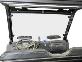 Wp-78-5500 Spike Powersports Polaris Ranger Mid-size Pro-fit Full Vented Windshields With Hard Coated