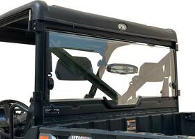 Wp-78-9800v-r Spiker Powersports Spike Polaris Ranger 1000/xp 1000/kinetic Rear Vented Windshield - Hard Coated