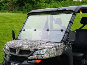 56489 Sport Concept Manufacturing Cf Moto Uforce Model 1000 Scratch Resistant Folding Windshield