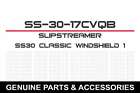 Ss-30-17cvqb 56-6601bk Slipstreamer Ss30 Classic Windshield 17