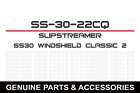 Ss-30-22cq - 56-6512c Slipstreamer Ss30 Windshield