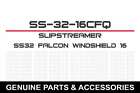 Ss-32-16cfq 56-6631c Slipstreamer Ss32 Falcon Windshield 16-20