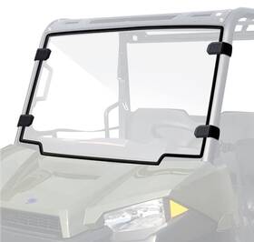 02155 Starknight Mt Polaris Ranger Midsize 500 570 Etx Ev Front Clear Windshield 2015-2021