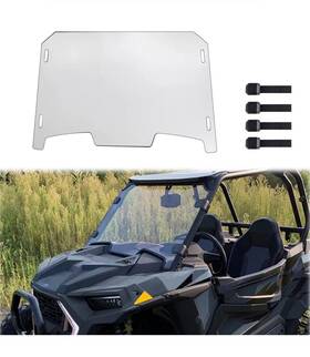 Abg007-utv Starknightmt Utv Front Full Windshield For Rzr Xp Turbo 4 /4 1000 2019-2023