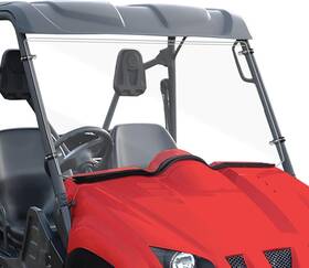 Abg274-utv Starknightmt Front Rhino Windshield Scratch Proof Pc Full Windshields - Compatible With