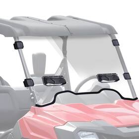 Starknightmt Abg410-utv Vented Windshield Pioneer 700 700-4 2014-2026 Scratch Resistant Clear Full