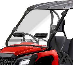 Starknightmt Abg439-utv Pioneer 500 520 Front Windshield Polycarbonate Clear Utv Vent