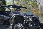 Sup-hws-ca-x3-75 Superatv Maverick Half Windshield Standard Polycarbonate Clear