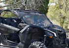 Sup-ws-ca-x3-72 Superatv Maverick Full Windshield Scratch Resistant Polycarbonate Light Tint