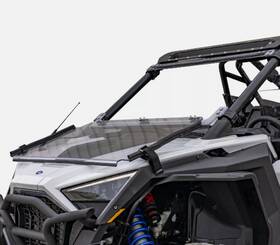 Fdws-p-proxp-001-70 Super Atv 2020-2024 Polaris Rzr Pro Xp Scratch Resistant Flip Down Windshield