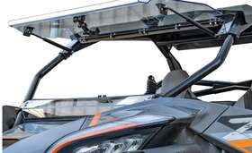 Fws-cf-zf950-70 Super Atv Superatv Scratch Resistant Flip Windshield For Cfmoto Zforce 950 2020