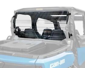 Rws-ca-com4-75 Super Atv Rear Windshield For Can-am Commander Maverick Sport Trail Read