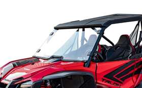 Ws-h-tal-70 Super Atv Scratch Resistant Full Windshield Honda Talon 1000r/x / X-4