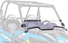 Superatv 680358252650 Half Windshield For Polaris Rzr Models See Fitment