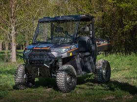 Fws-p-ran-001-70 Superatv.com Scratch Resistant Flip Windshield For Polaris Ranger Xp 1000 2018