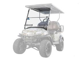 Superatv Fdws-cc-on-v-70 Flip Down Vented Windshield For Corsa Blue Club Car Onward 2017
