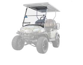 Fdws-cc-on-v-76 Superatv Flip Down Vented Windshield For Corsa Blue Club Car Onward