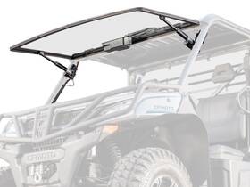 Fgws-cf-uf1000-w Superatv Maxdrive Power Flip Glass Windshield With Wiper For Cfmoto Uforce