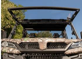 Fws-cf-uf1000-003-70 Superatv Scratch Resistant Flip Windshield For Cfmoto Uforce 1000 / Xl 2024