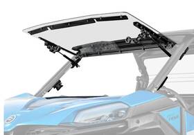 Fws-cf-zf800t-70 Superatv Scratch Resistant Flip Windshield For Cfmoto Zforce 800 Trail /950