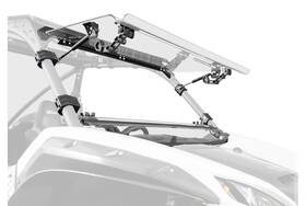 Fws-k-krx-002-70 Superatv Flip Windshield For Kawasaki Teryx Krx/ 4 1000