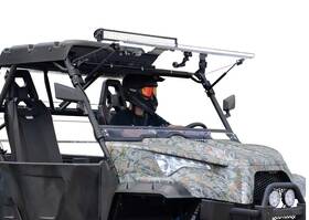 Fws-o-002-70 Superatv Scratch Resistant Flip Windshield For Odes Dominator X2/x4 2015-2017