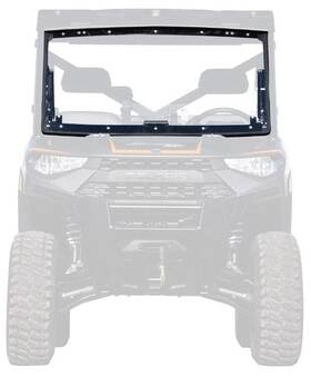 Fws-p-ran-001-70 Superatv Fws-p-ran-001-70#dfv Polaris Ranger 1000 Flip Windshield Scratch Resistant