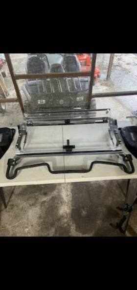 Fws-p-rzr900s-70 Superatv Fws-p-rzr900s-70#sk Polaris Rzr Trail S 1000 Scratch-resistant Flip Windshield