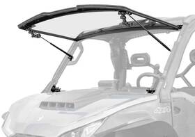 Fws-sw-fmnut10-70 Superatv 22-24 Segway Fugleman Ut10 Flip Windshield
