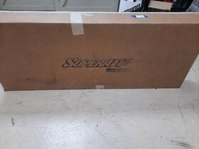 Fws-y-vik-001-70 Superatv Super Atv Flip Windshield - Yamaha Viking 2014